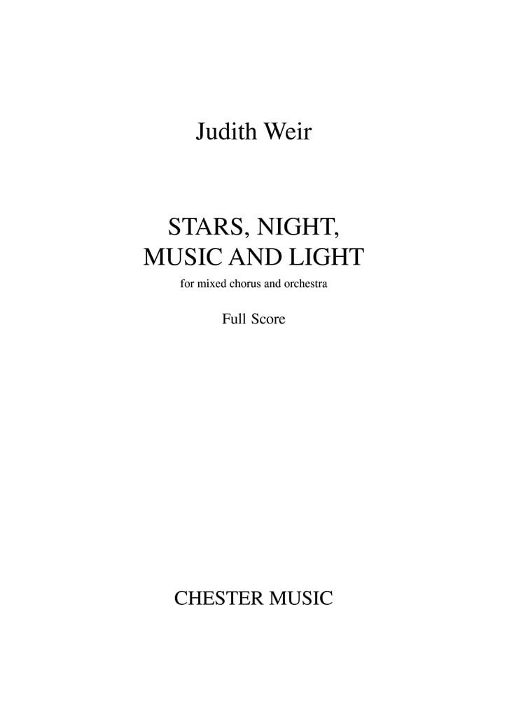 Stars, Night, Music And Light